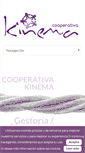 Mobile Screenshot of cooperativakinema.es